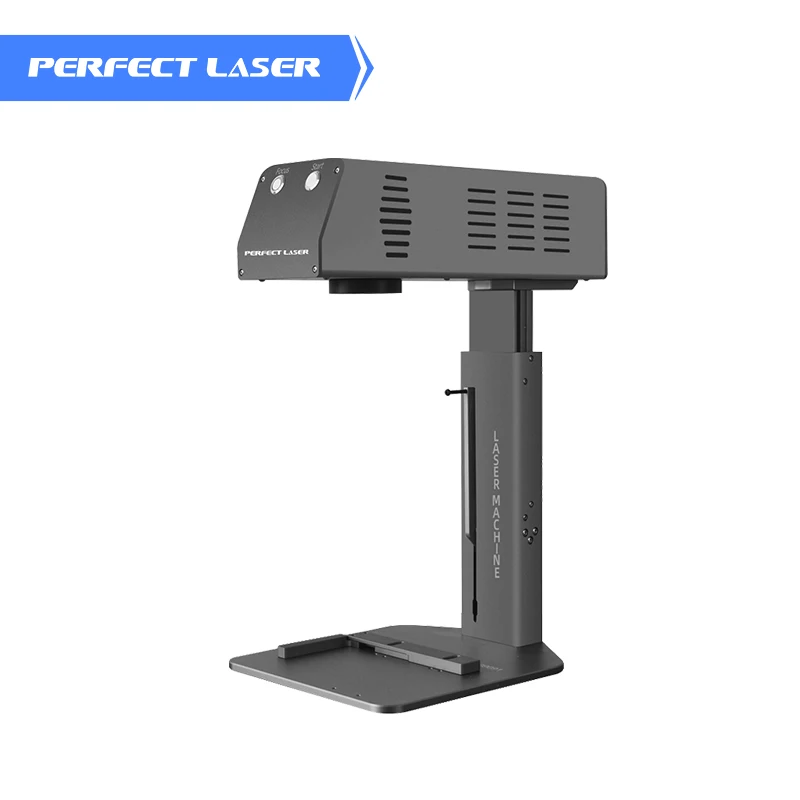 Идеальный Laser-6w мини небольшой компактный металлический углерода металла стали и неметаллических материалов портативная волоконная лазерная маркировочная машина