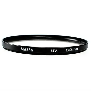 massa Photographic Equipment digital camera accessories CNC Machining aluminum ring optical glass  82mm camera lens uv Filter