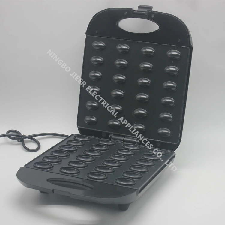 Easy Operation 4 Slice Home Big Fixed Plates Electric Smokeless Non-Stick Press Grill Sandwich Churro Donut Waffle Steak Maker