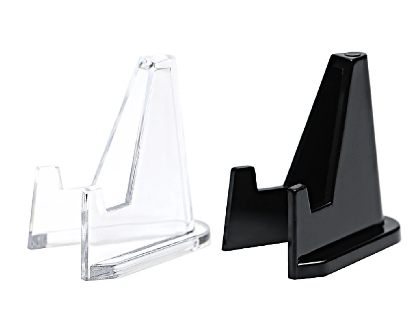 Jetec Coin Stand Holder Mini Acrylic Easel Stands Coin Display for Displaying Coins Pocket Watches Capsules Challenge Medal