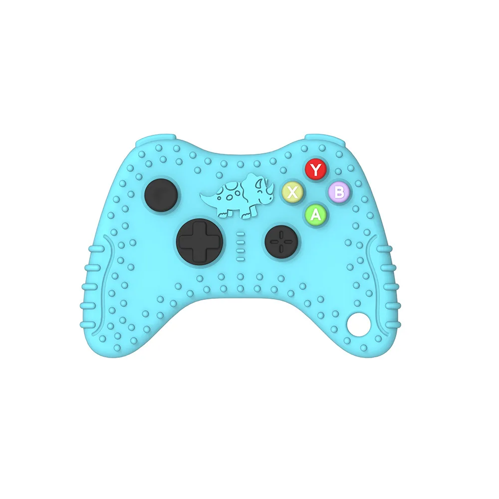 New release Silicone Remote Calculators mobile phone TV controller camera Shape Baby Teethers teething toys