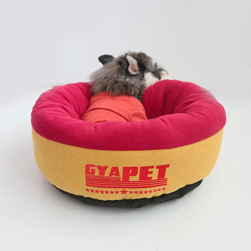 Custom comfortable luxury dog bed eco friendly pet dog sofa bed small medium large dog bed house