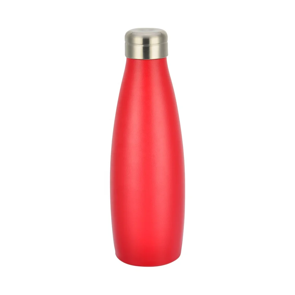 
500ml Stainless Steel bowling ball vacuum thermos cola shape bottle for promotion ZJ-701B 