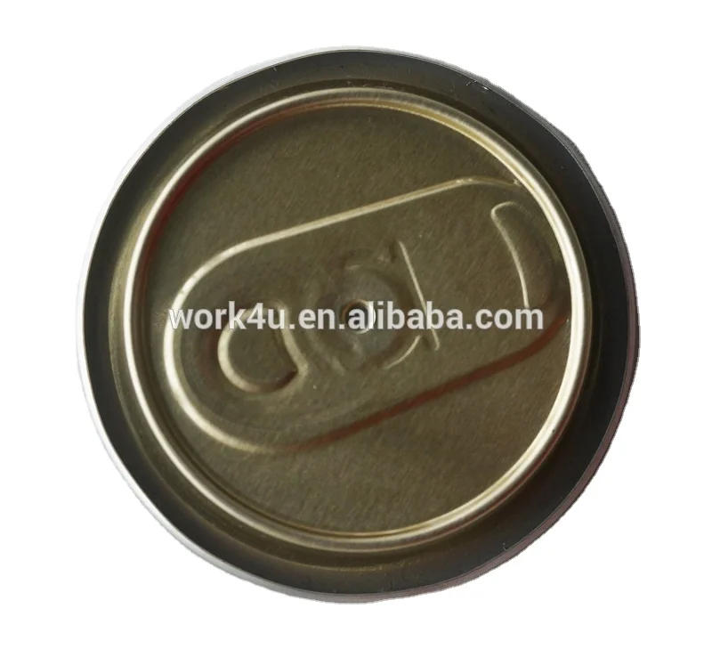 Food Grade 202# SOT Round Easy Open End Beverage Can Lid
