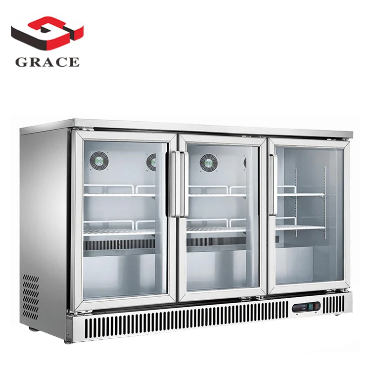 Commercial Milk Bubble Tea Counter Equipment Coffee Shop Bar Refrigerator Worktop