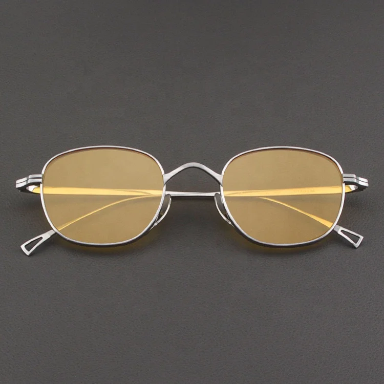 Cat.3 UV400 Polarized Small Rectangle Sunglasses Women Oval Vintage Titanium UV400 Eyewear Frames Shades Sunglasses