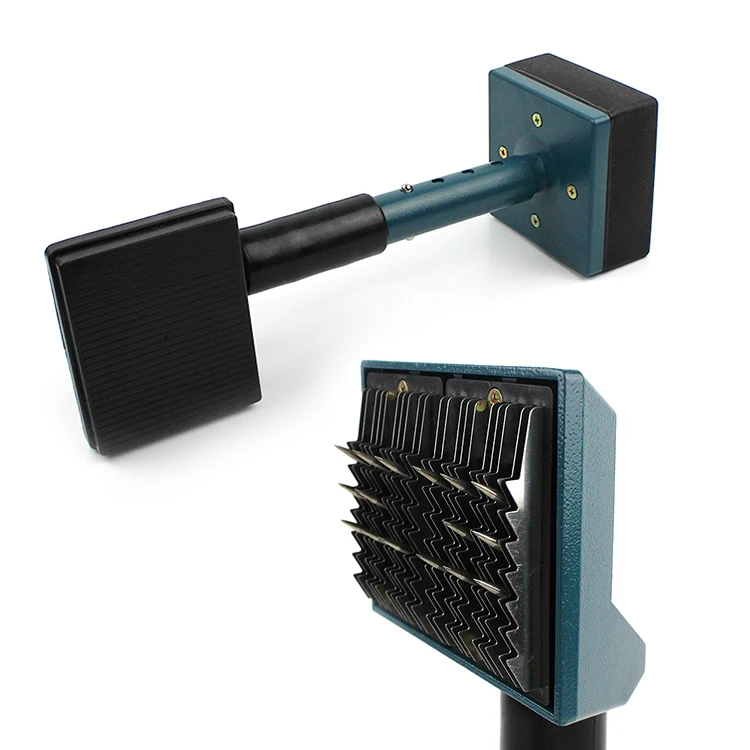 Aluminium Powder coated carpet knee kicker manufacturer adjust range from 18.5inch to 21.5inch flooring tools carpet knee kicker