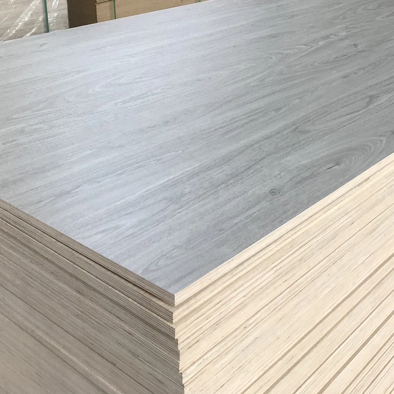 High Quality 4x8 Feet 1220*2440mm bamboo melamine laminated plywood  panel for furniture