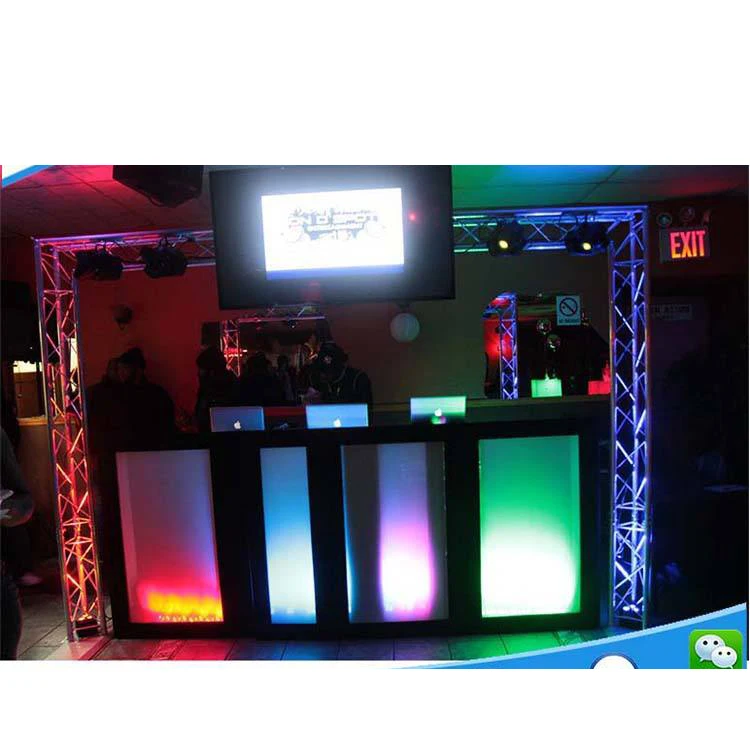 Customized Event Totem truss System Outdoor Trade Show Dj Tower Truss Stand For Hanging Lights
