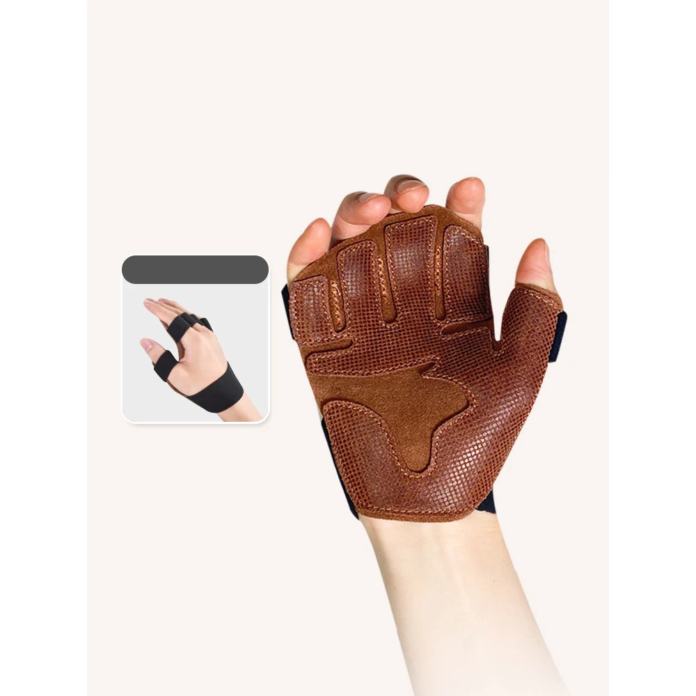 High Quality Customise Logo Gloves Manufacturer Gym Supplies Work Out With Wristband