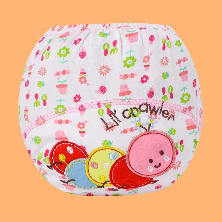 cartoon pattern waterproof baby diaper cloth