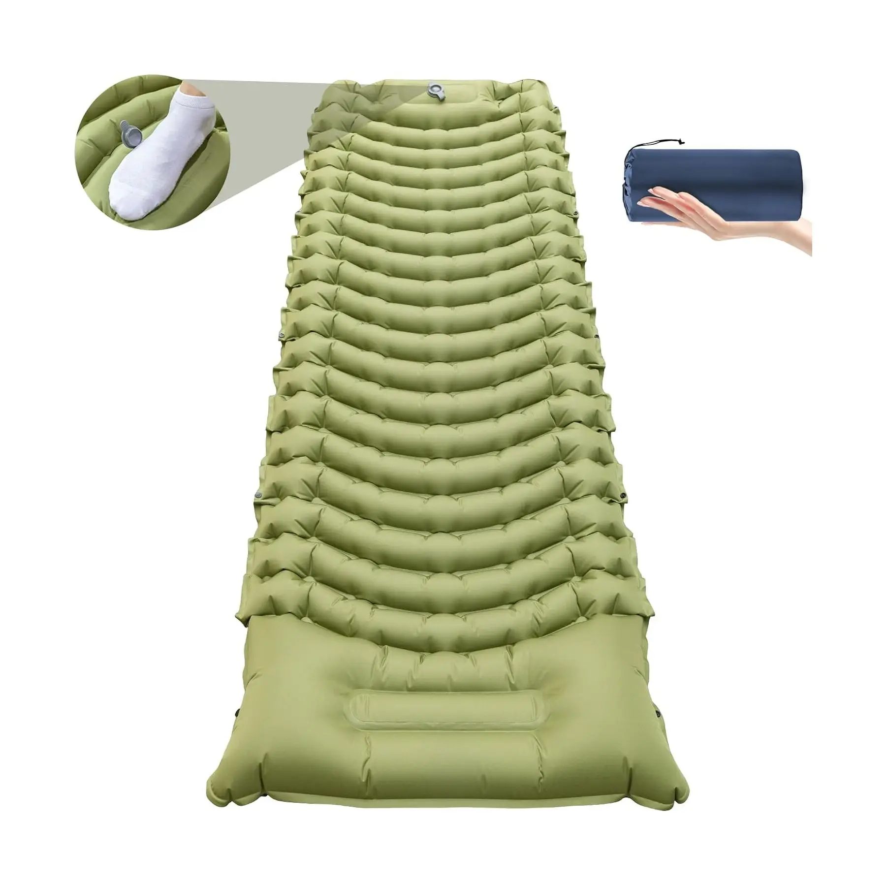Waterproof Folding Sleeping Mat Trekking Hiking Outdoor Lightweight Compact Camping Mattress