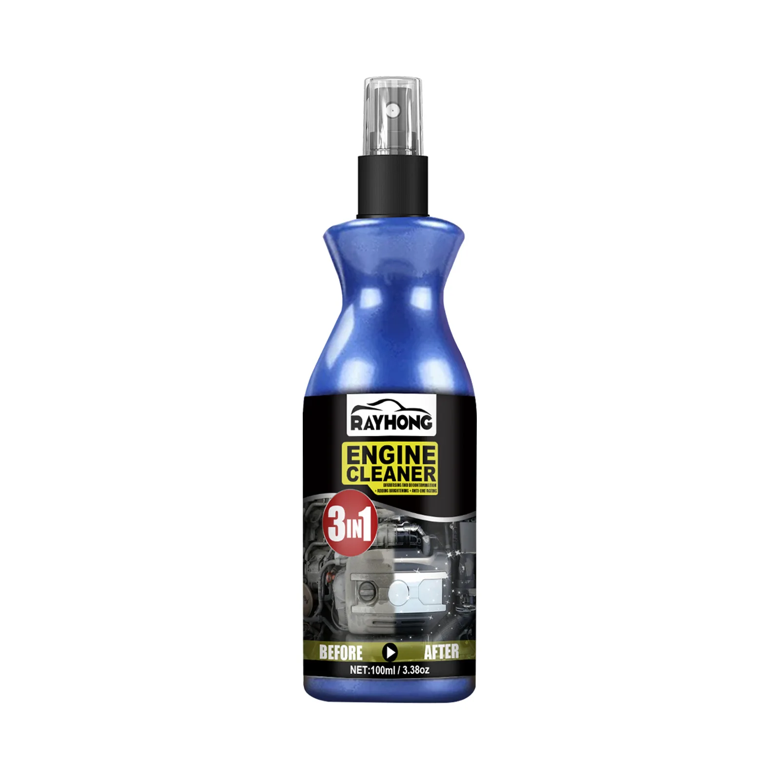 Rayhong Engine Cleaner Foam Multipurpose Engine Chemical Cleaning Effective Engine Cleaner Degreaser Spray