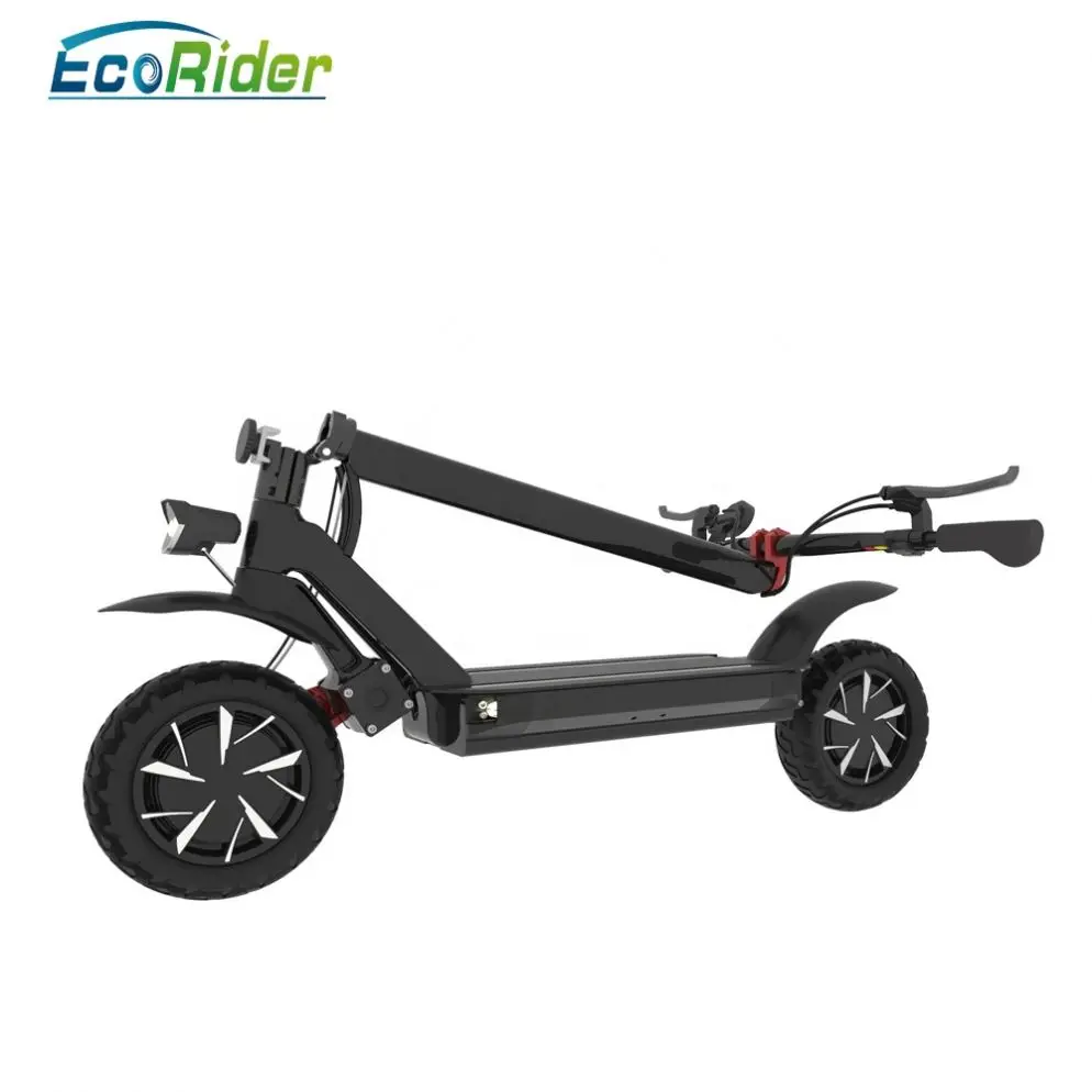 EcoRider E4-9 Max 70km 70kph 60v 3600w High Speed Dual Motor Electric Scooter