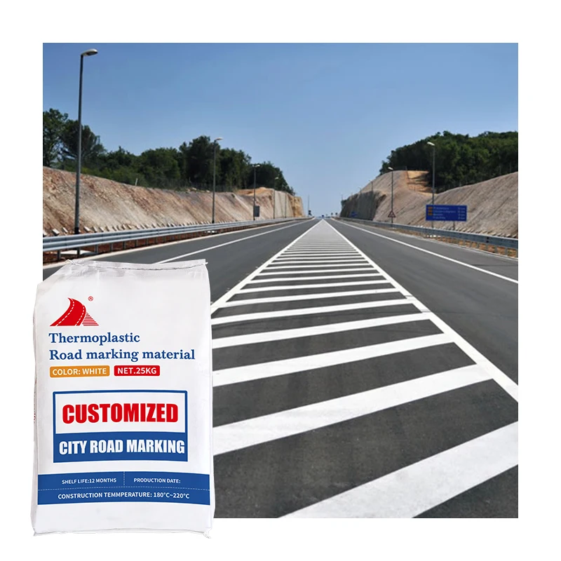 Top-quality Thermoplastic Road Line Marking Paint Reflective Traffic Road Paint Material Manufacturer