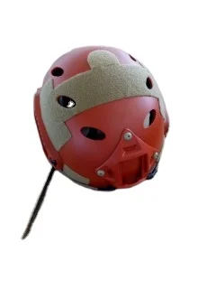 War Game Rescue Outdoor Active Paintball Head Protection Head Gear Orange Protection ABS Helmet
