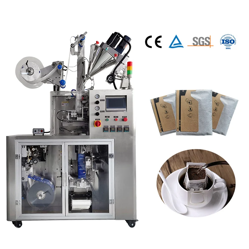 Ultrasonic Sealing cut MDP cold brewing coffee bag packing machine 3-in-1-coffee-packing-machine