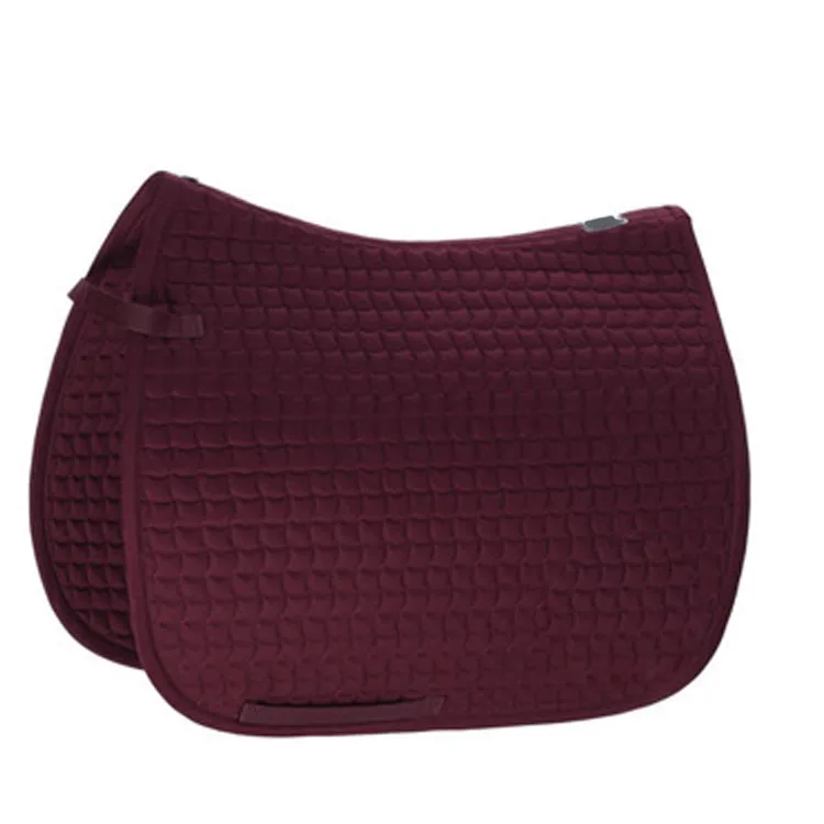 China Saddle Pad Manufacturer Wholesale Fashion Flower Printed English Horse Riding Saddle Pads