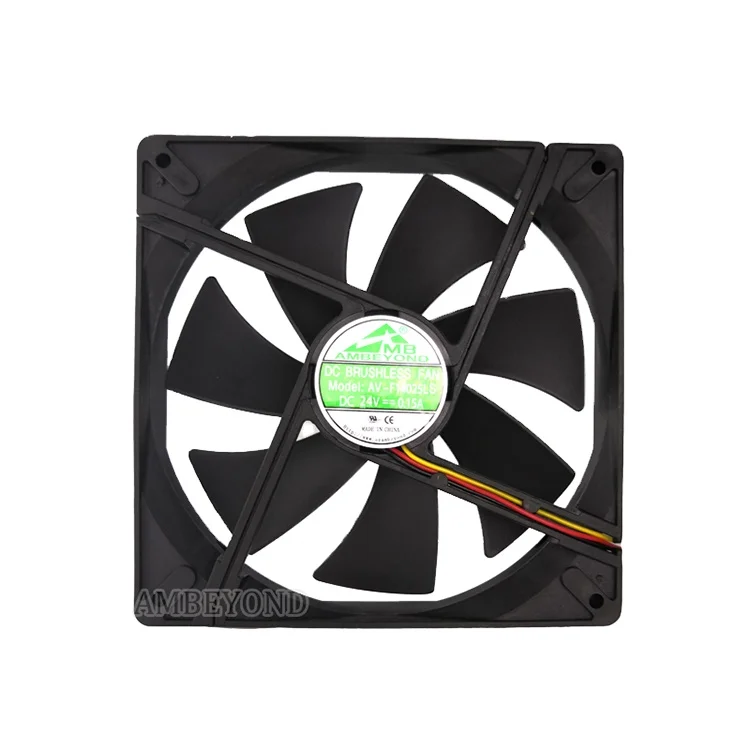 36 Volt Brushless Cooling 4 Wires Dc 5v 24v 14025 Exhaust Protection Ventilateur 140mm Fan For Moisturizing Beauty Instrument