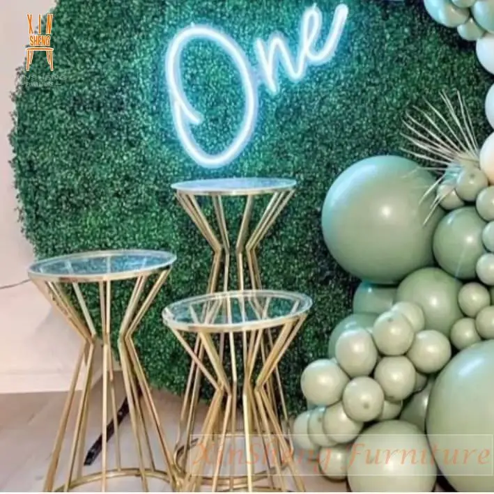Wedding furniture for wedding decoration new design flower stand metal