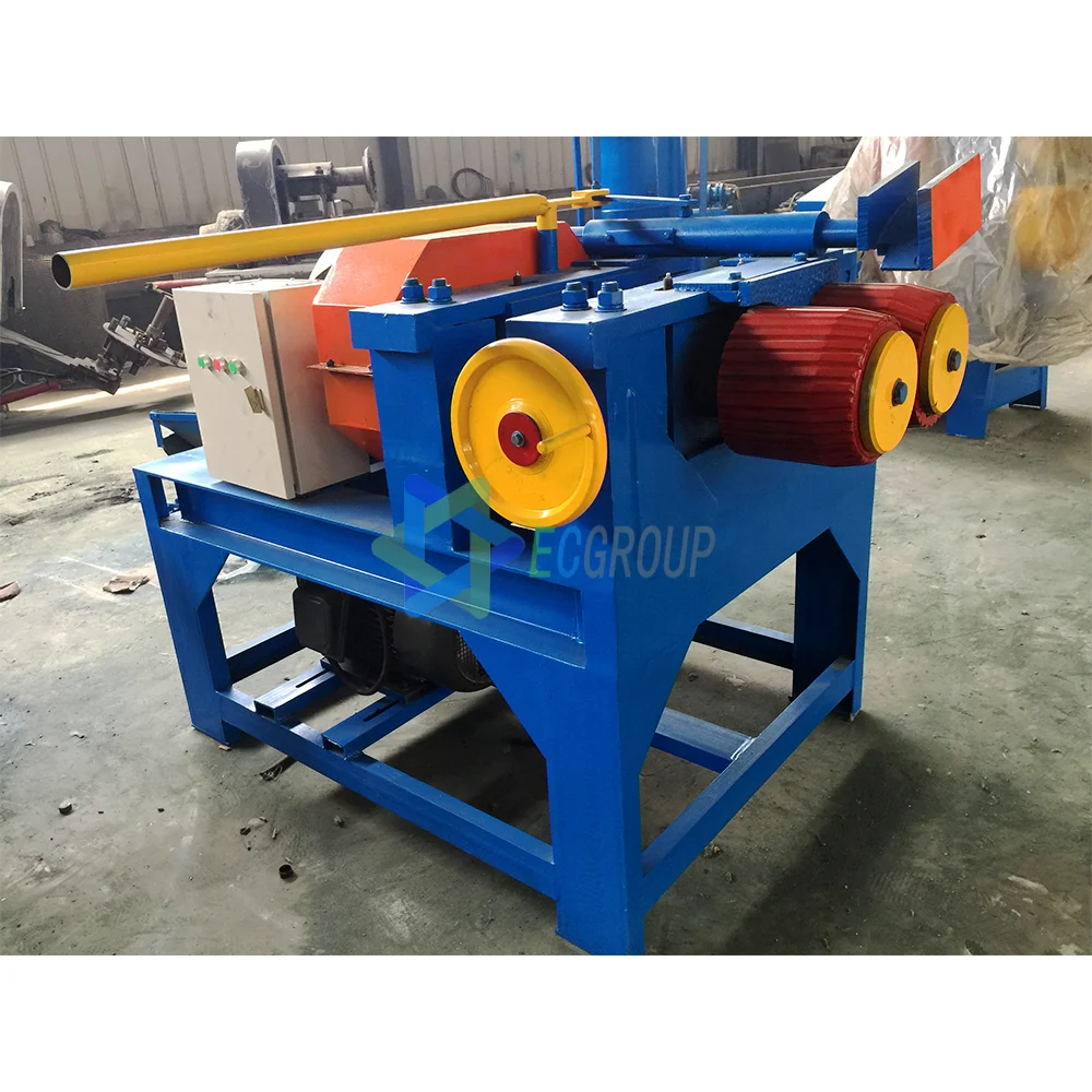High powered scrap tire cutting machine tyre grinding machine for making rubber powder