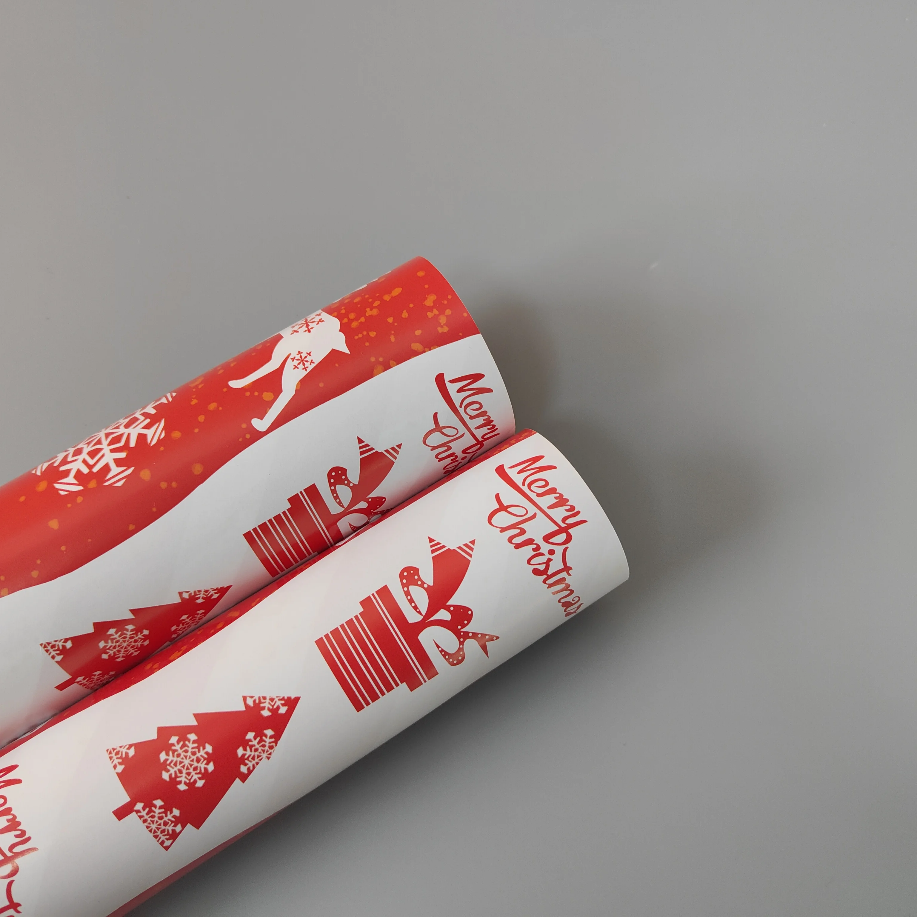 Wholesale Christmas Custom Flower Wrapping Paper Gift Wrapping Paper