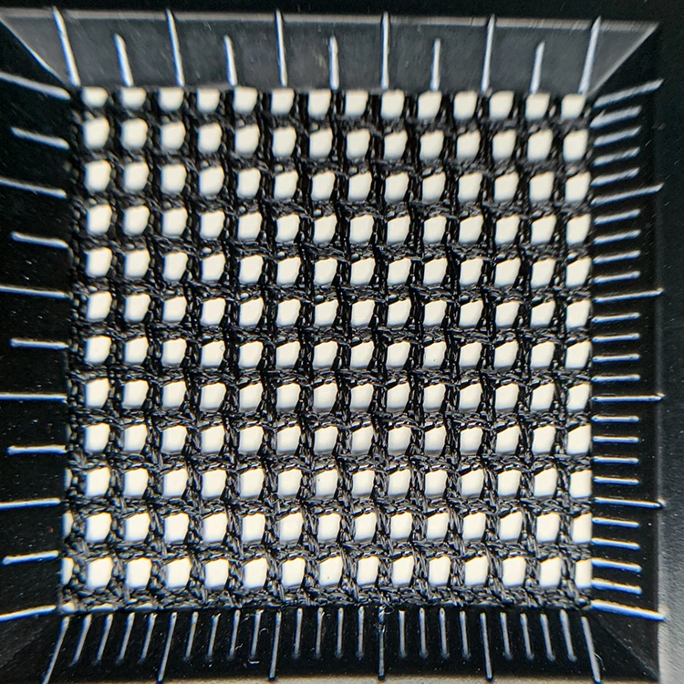 Eco-friendly glitter quadrilateral net fabric sportswear fabric garment hat lining inner