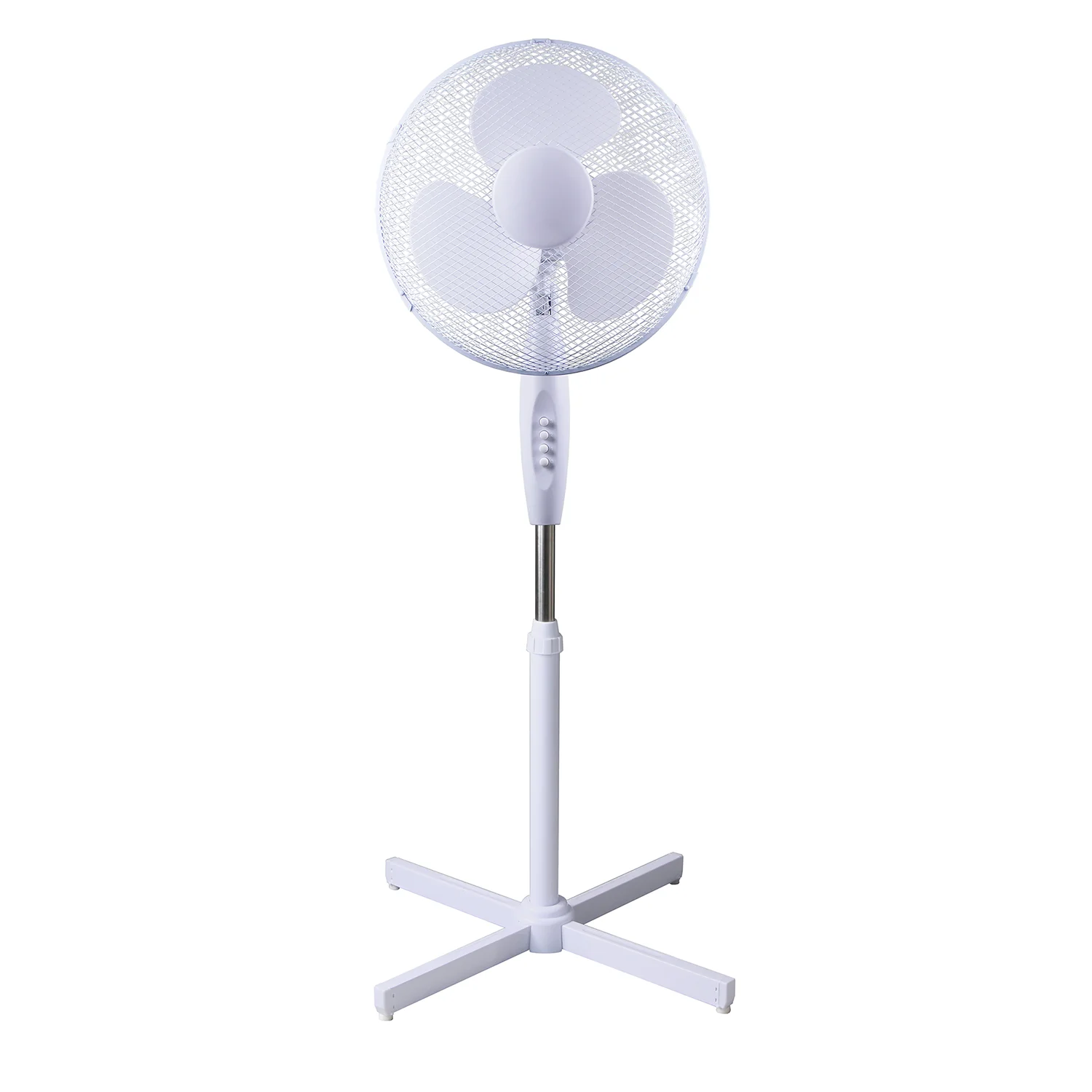 spare parts rechargeable motor 16inch solar stand fan with light