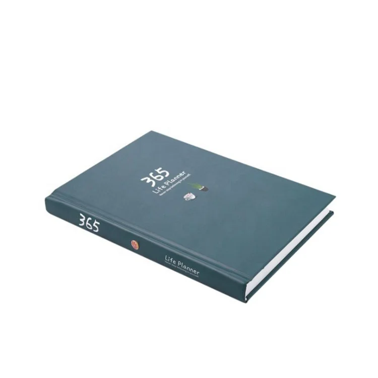 Индивидуальный Печатный картон в твердом переплете 365 планировщик жизни 2021 блокноты новогодние подарки для сотрудников рекламные Новогодние товары Подарки
