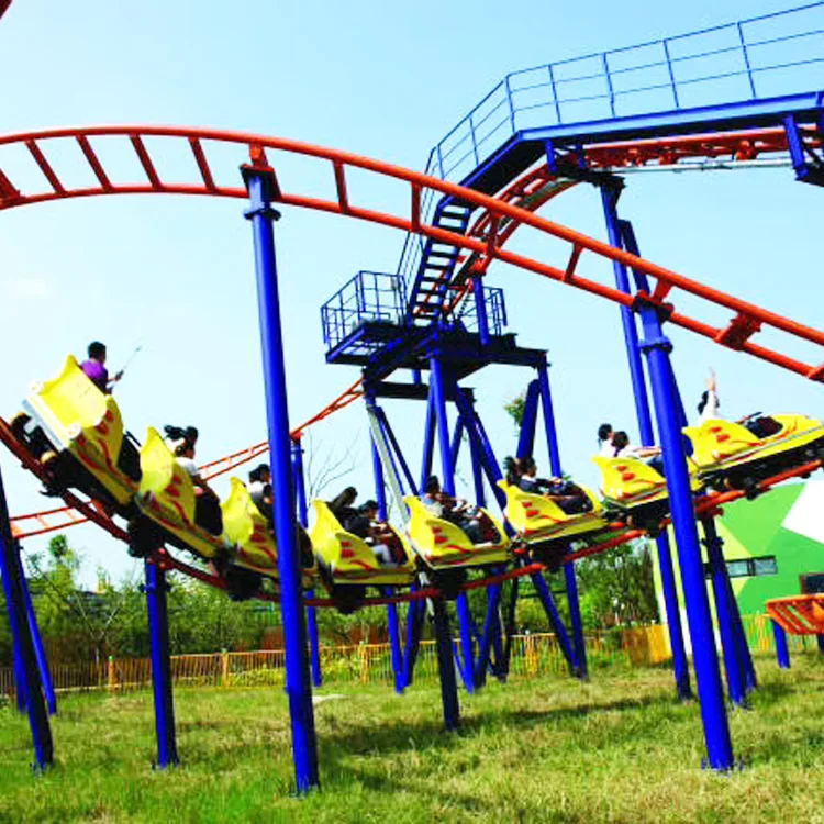 Wholesale amusement Thrilling amusement park funfair rides roller coaster amusement park rides for sale