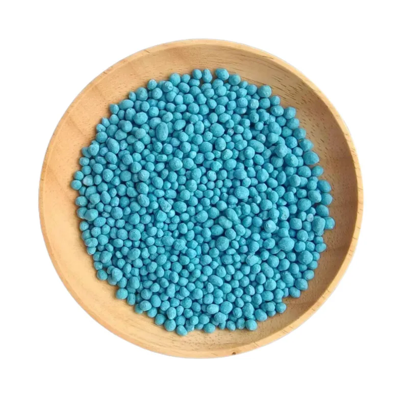 blue NPK 12-12-17 +2 MgO compound fertilizer from China