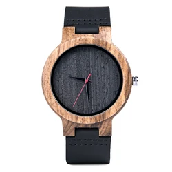 DODO DEER Watches Case Mens Crazy Watch Men Wristwatch Promotional Wooden OEM Wood with 2035 Japan Movement Soft Leather 2019