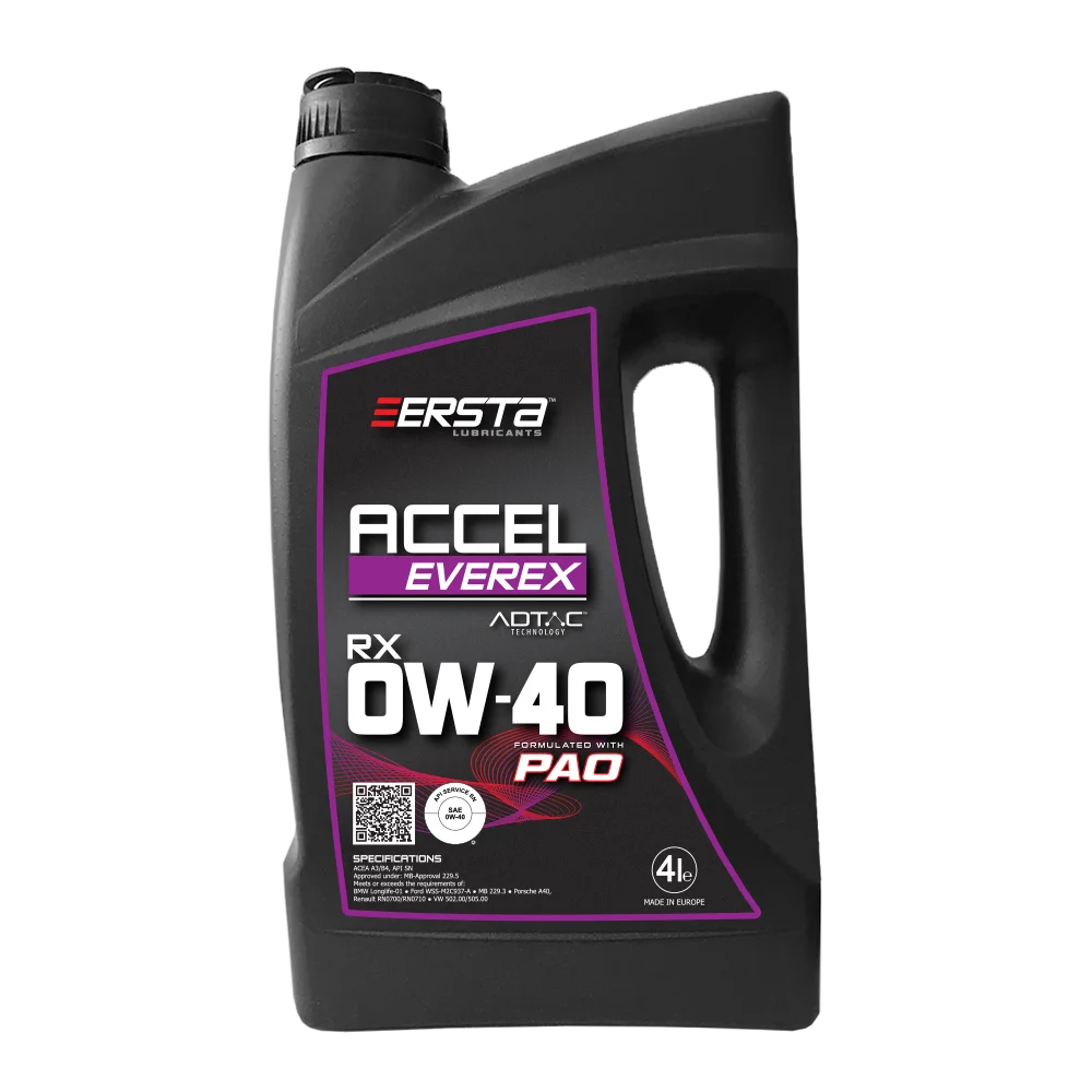 API High Quality RX 0W40 Lubricant Oil Excellent resistance against shearing friction Synthetic Passenger 0w40 Car Motor Oil