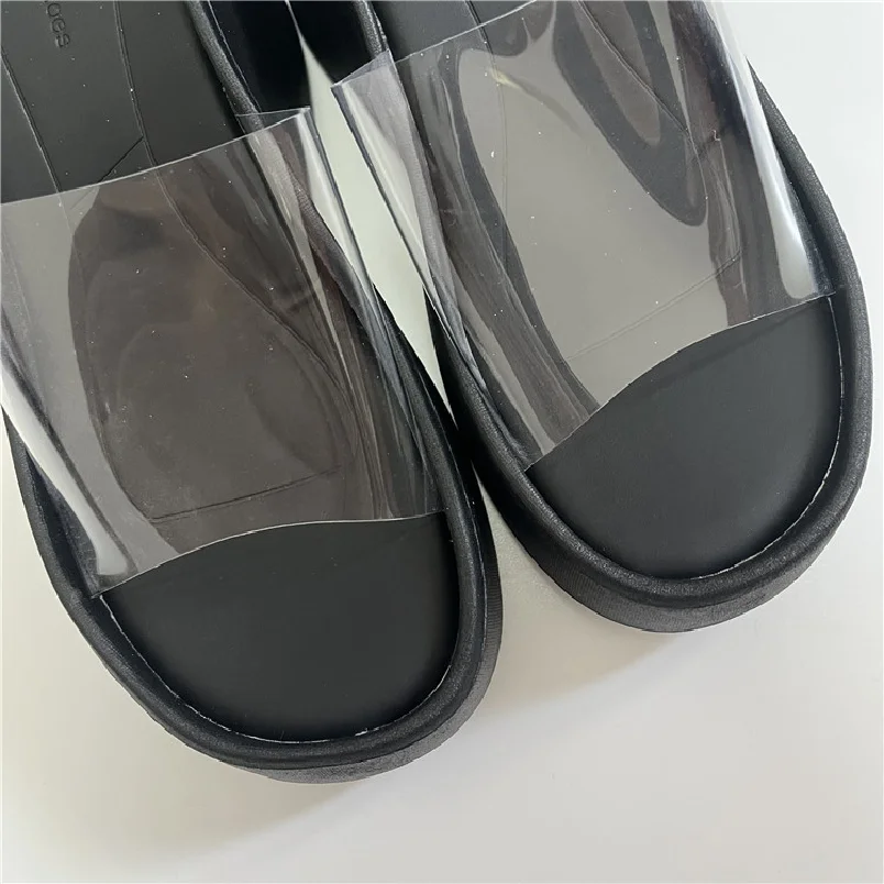 L0428 Fashion Platform Slippers Increased Wedge Heels Women S Sandals 2024