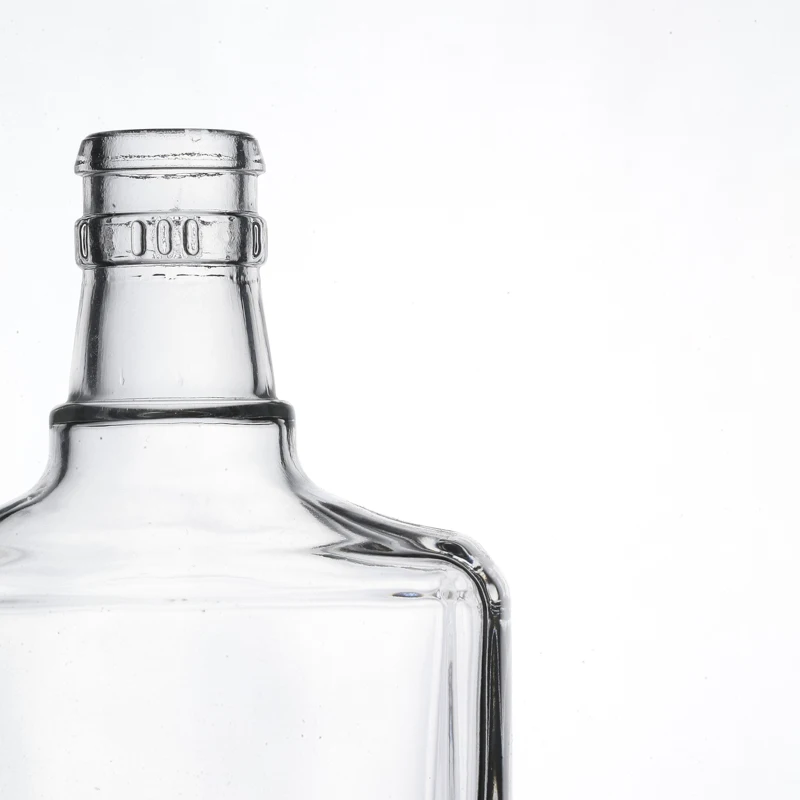 450ml Glass Bottle Food Safe Grade Glass Wine Bottles Clear Glass Bottle With Lid For Wine High Quality