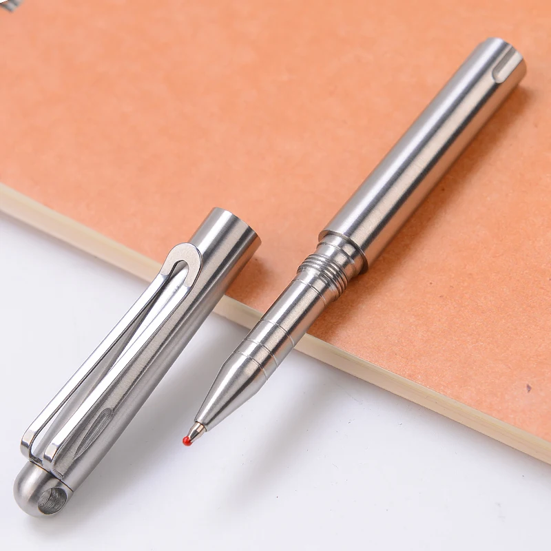 Sturdy self defense tool metal pen stainless steel tactical pen with emergency glass breaker