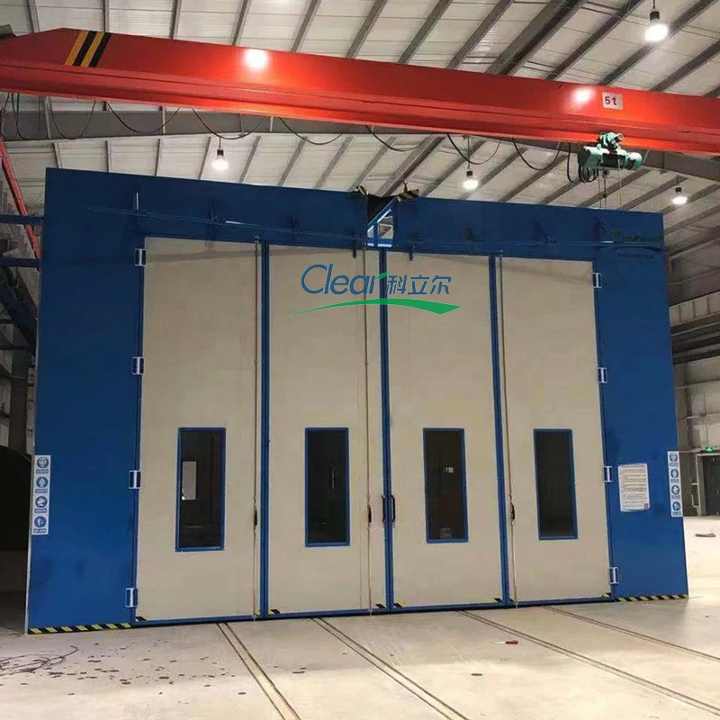 large big bus and truck spray paint booths for truck painting