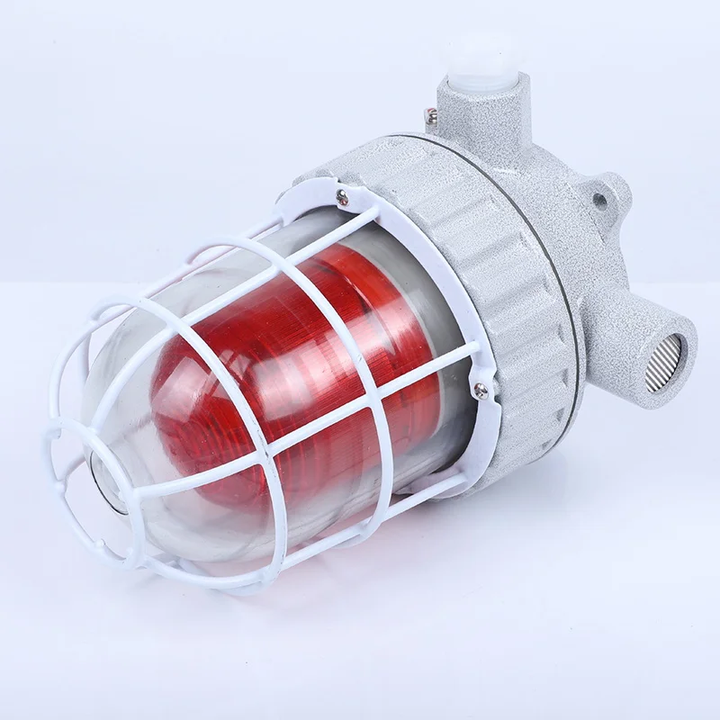 IP66 explosion-proof audible and visual alarm industrial waterproof lighting aluminum alloy LED 5W security alarm