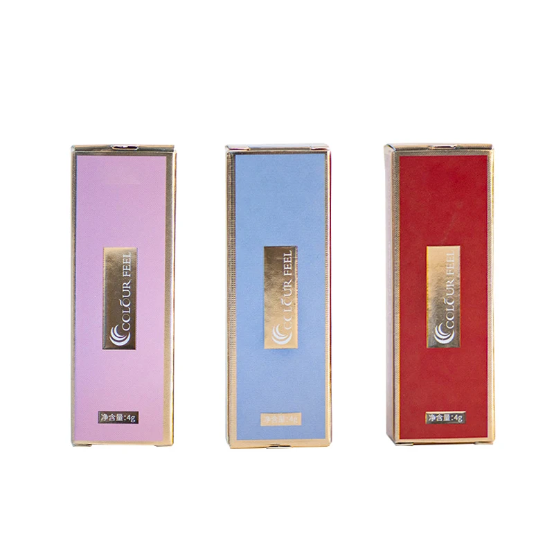 Custom LOGO Wholesale Luxury high qualtity Lip Gloss Gift Set Lipstick Boxes Packaging