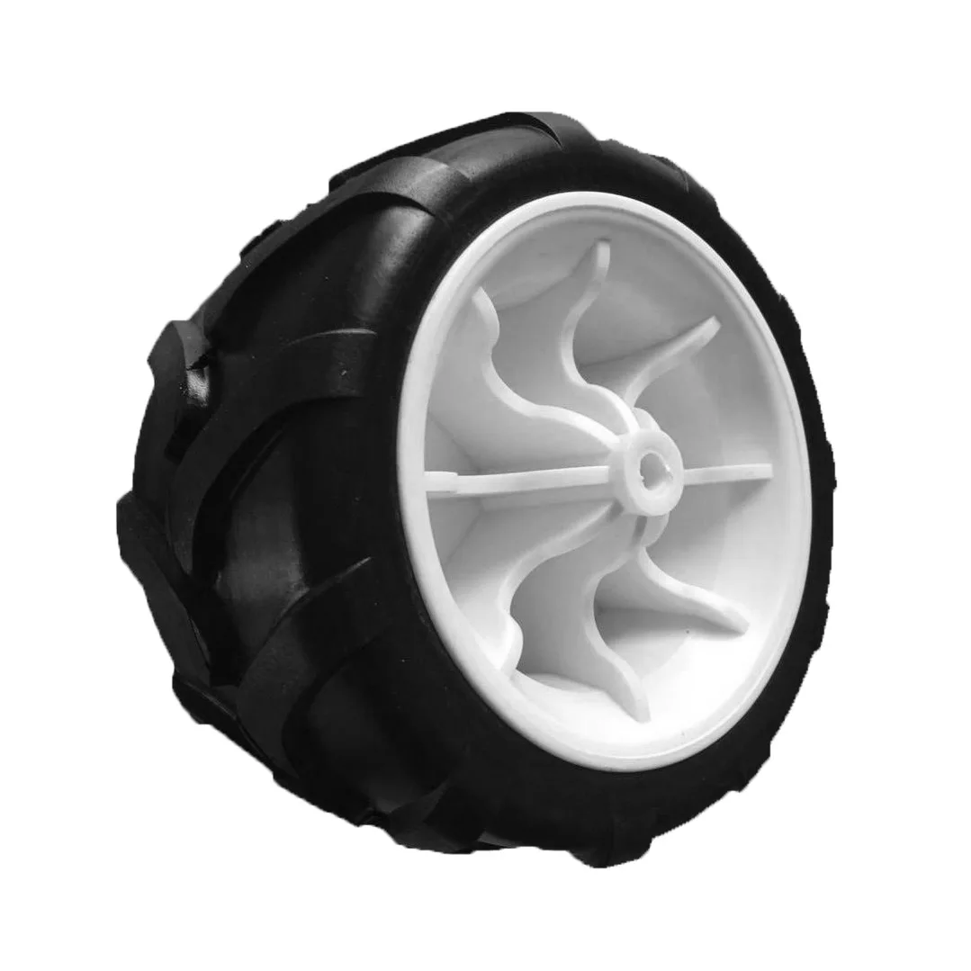 HKT1009 On sale customized color 7x4 inch sand beach folding wagon cart wheel airless solid 7' flat free wheel