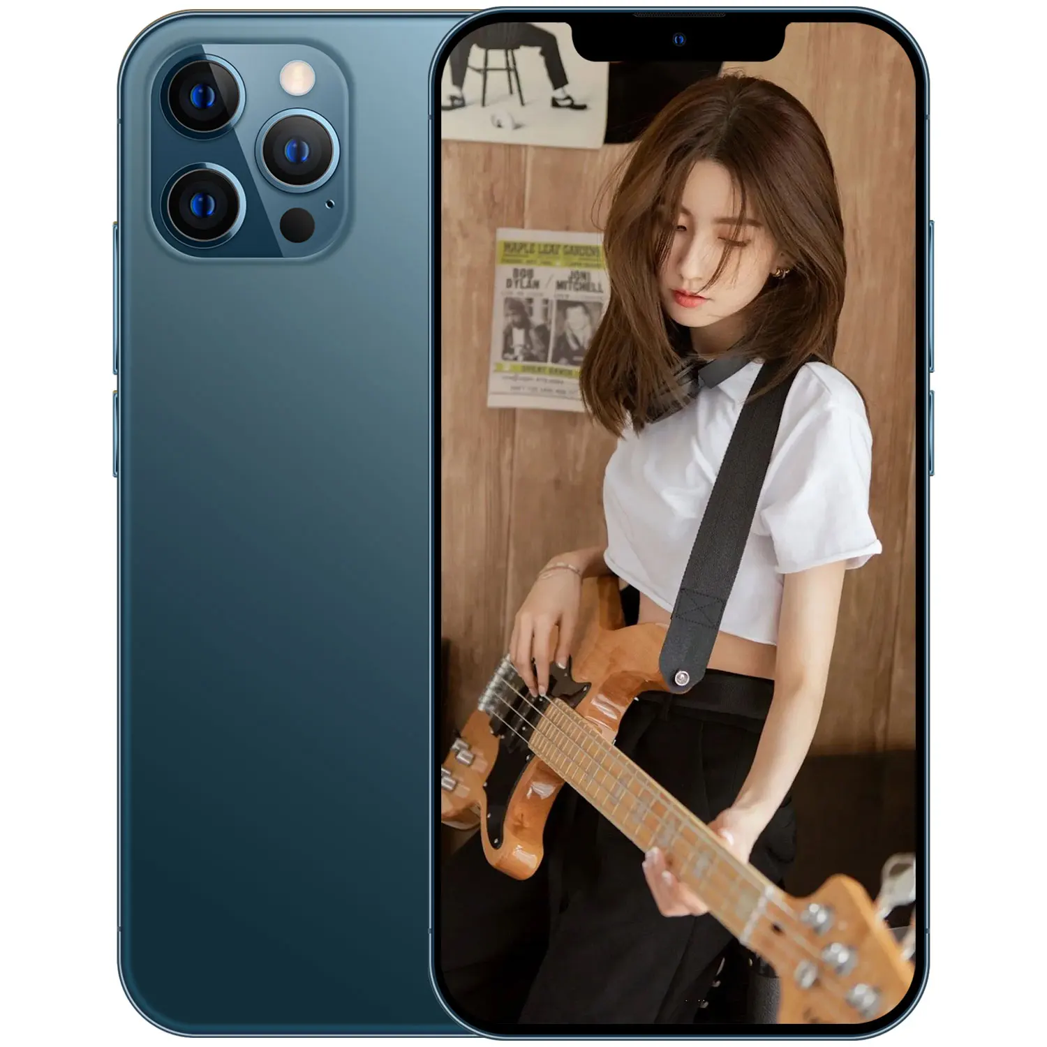  2021 оригинальный телефон i12 Pro MAX 6 7 дюймов Android смартфоны 12 Гб + 512 10-ядерный 5G LET мобильных телефонов 4 камеры