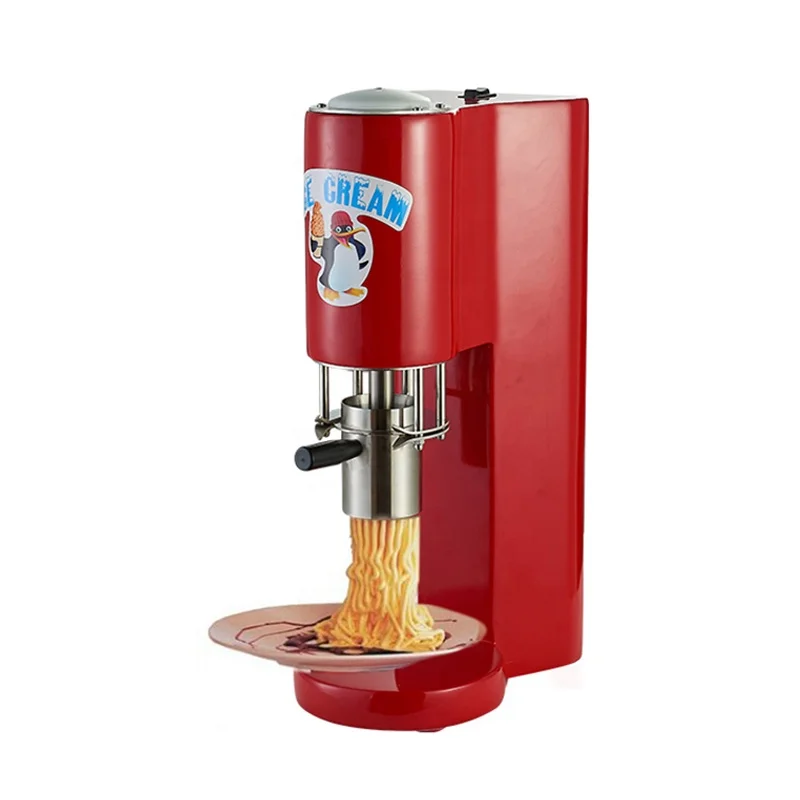 mold spaghetti gelato maker