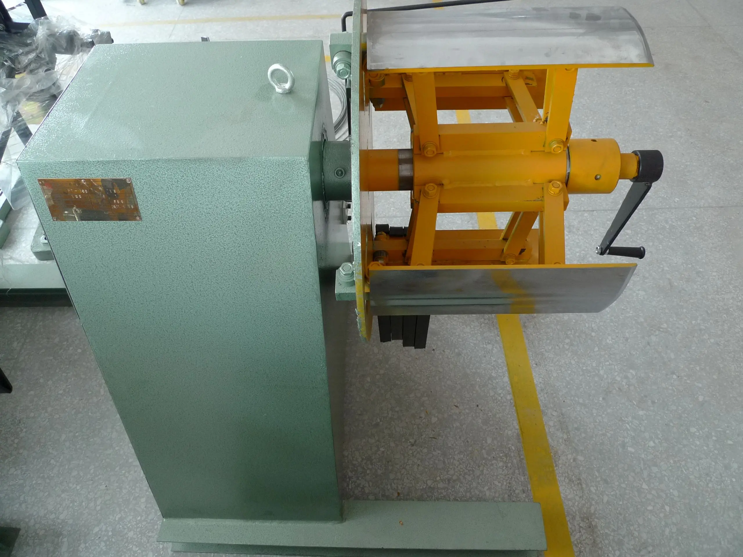 Ncmf Automatic Sheet Metal Decoiler Straightener Machine For Coil Feed Line Decoiler Machine With Factory Manufacturing