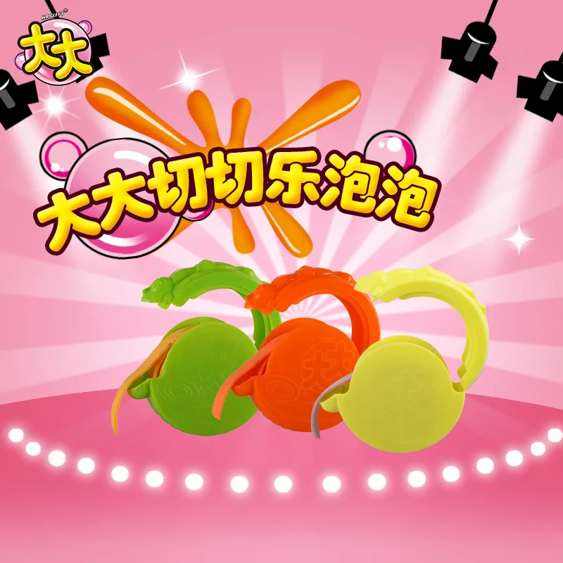 Bubble Gum Low Price High Quality Chewing Gum Chinese Tattoo Bubble Gum Lime Flavor 120cm Large Roll Cut Le 30g Gummy