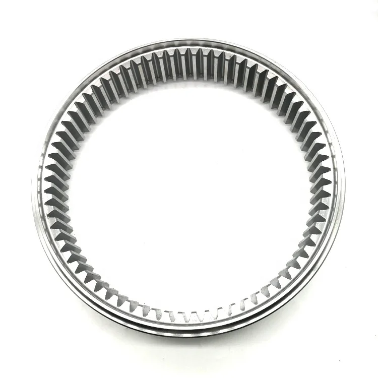 
Customized high precision transmission steel large industry ring gear for building material shops 