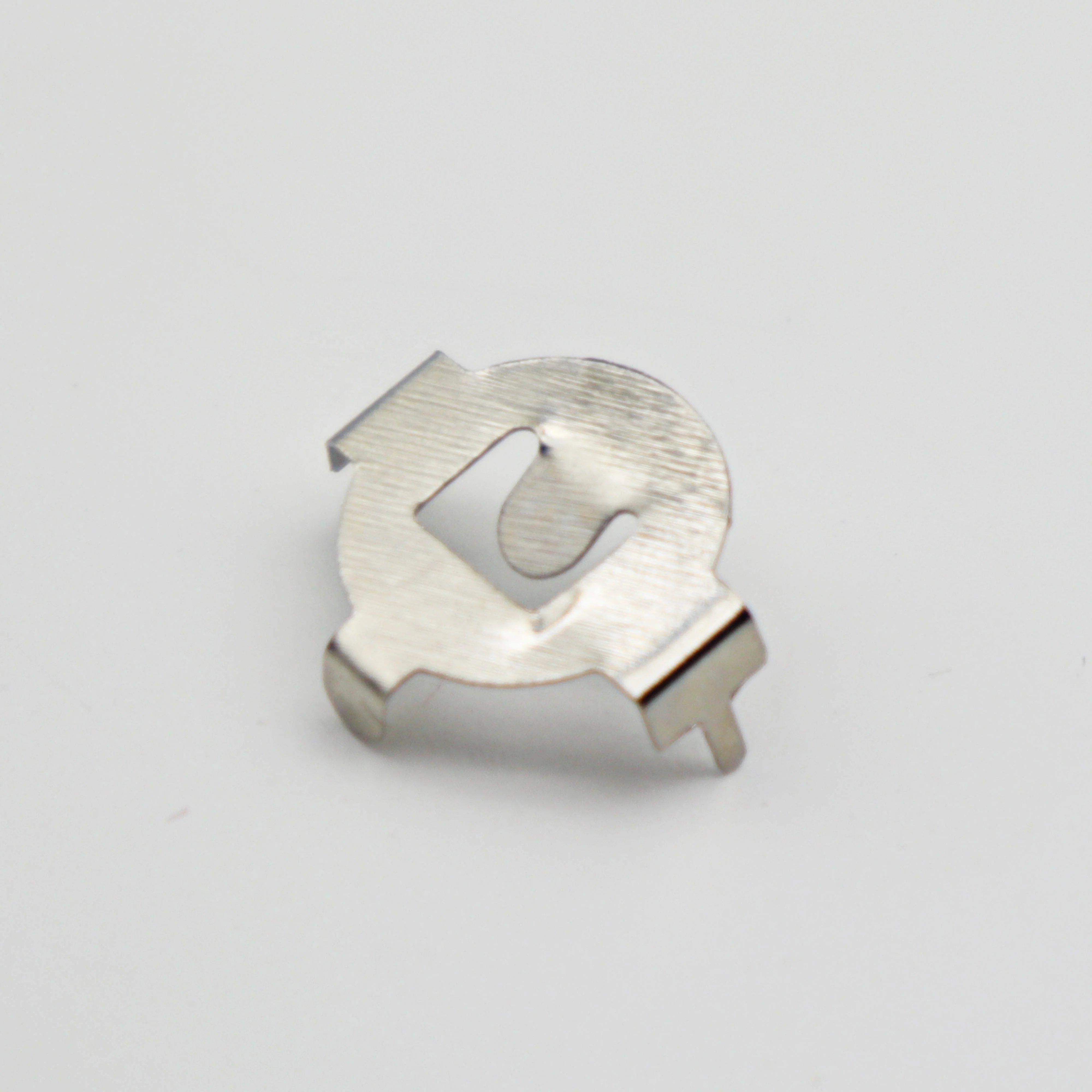 1220 Coin Battery Cell Contact Clip Holder Phosphor Bronze Metal With Nickel Plating DIP/SMT