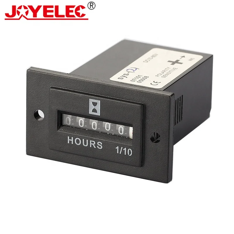 SYS-2 DC10-80V AC100-250V кварцевый механический таймер с 6 цифрами, счетчик часов, выключатель таймера