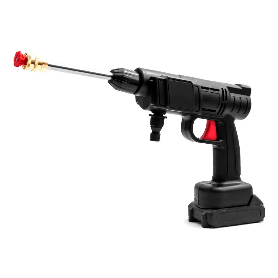 2023 New Portable Powerful High Pressure 24v Lithium Cordless Wireless Car Wash Water Jet Foam Gun Car Washer