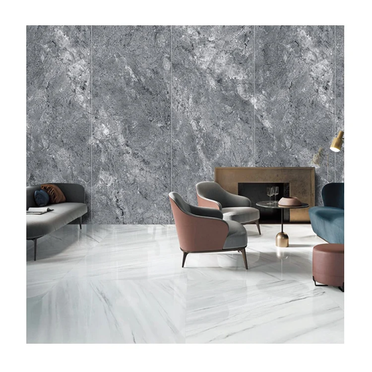 
Каменная тарелка ТВ фон настенная плитка 800X2600 современная простая решетка свет Роскошная гостиная настенная Готовая на заказ плита 