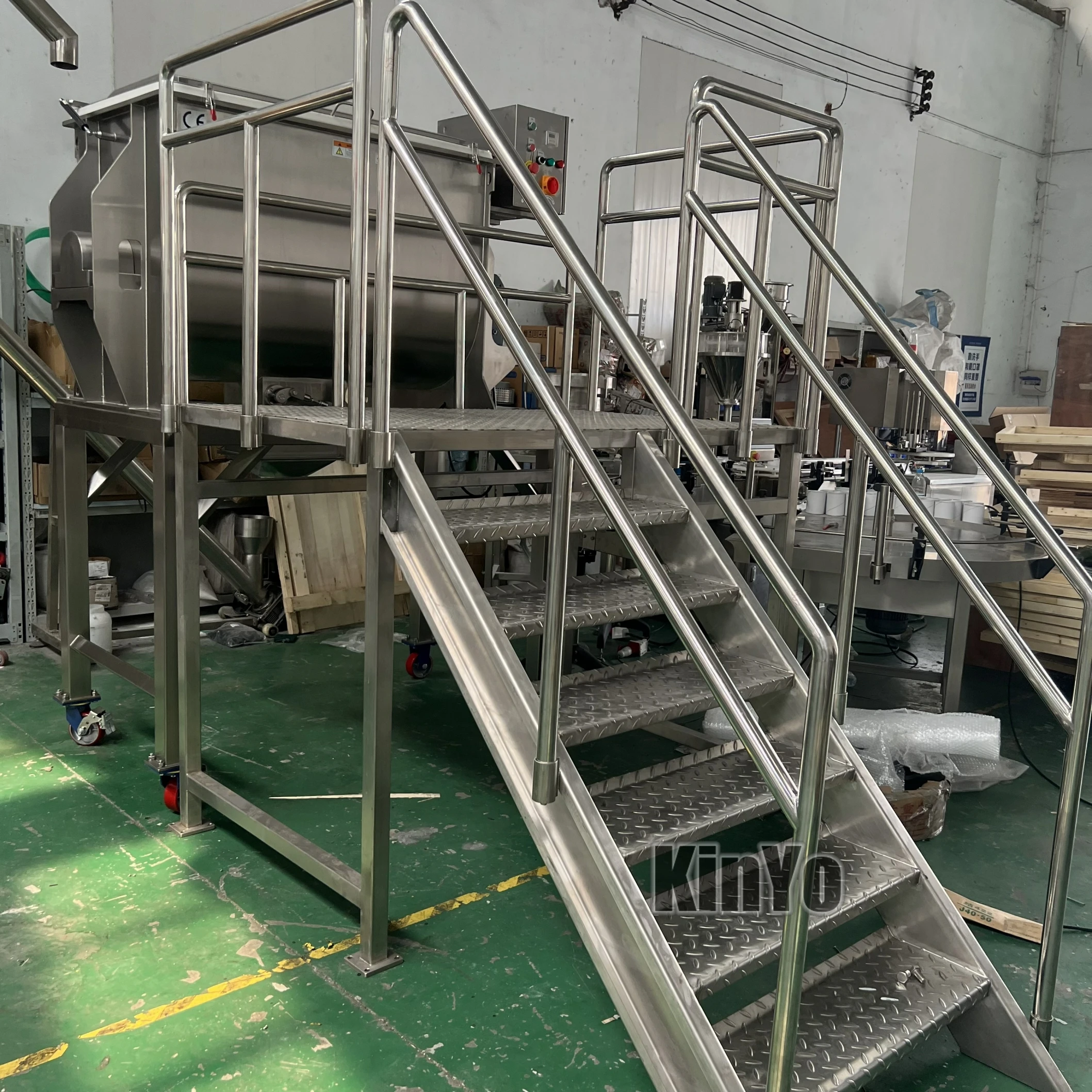 Best Quality High-Performance All Stainless Steel 304 professional mixer with jacket for chemical powder for laboratory